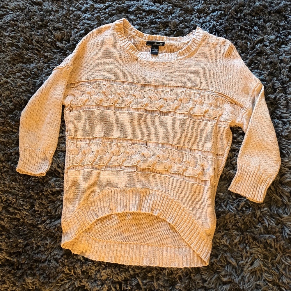 Willi Smith braided detail sweater